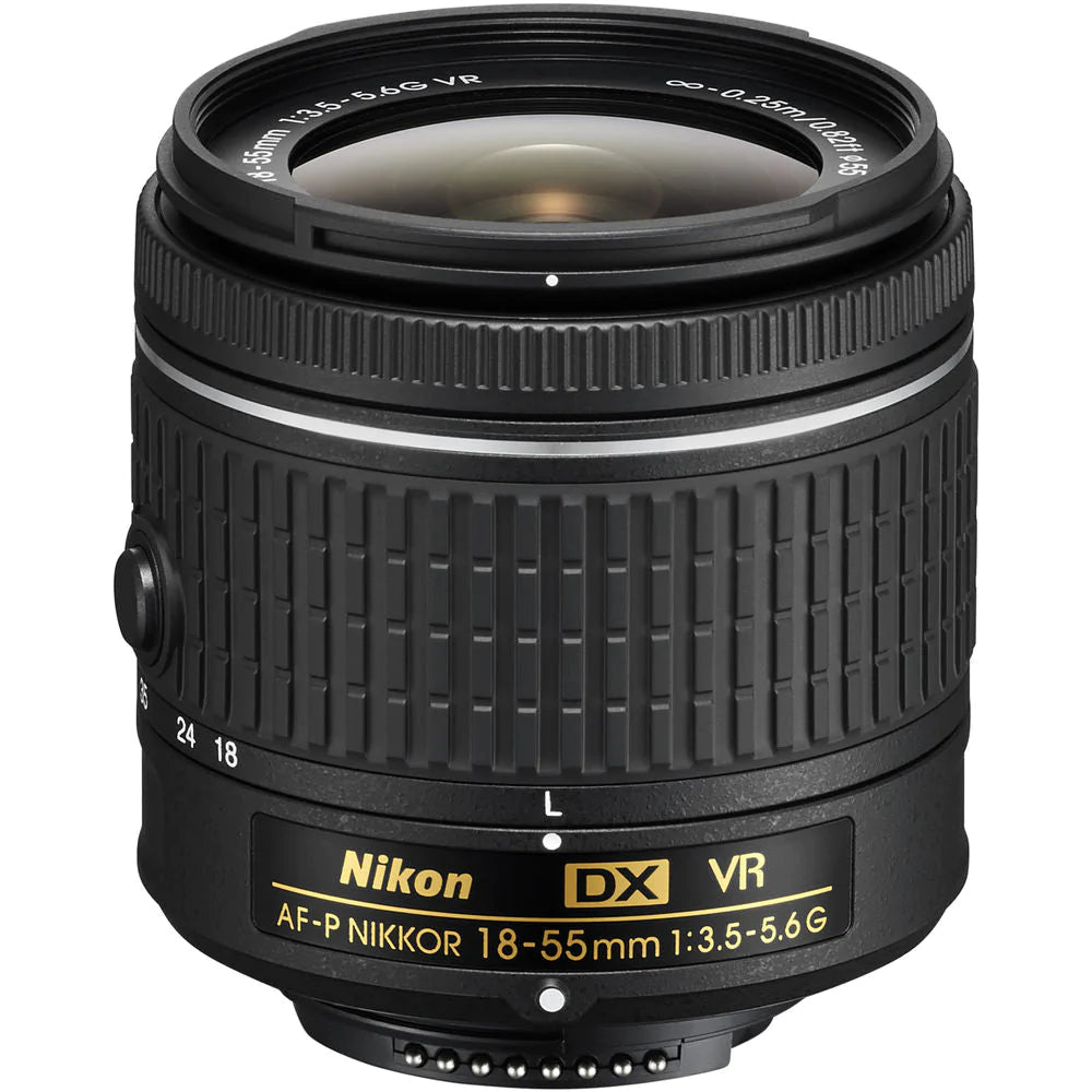 Nikon D5600 24.2 MP DSLR Camera with Nikon AF-P DX NIKKOR 18-55mm  f/3.5-5.6G VR Lens and Nikon AF-P DX NIKKOR 70-300mm f/4.5-6.3G ED Lens +  32 GB