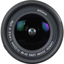 Cargar imagen en el visor de la galería, Canon EF-M 11-22mm F4-5.6 IS STM Black