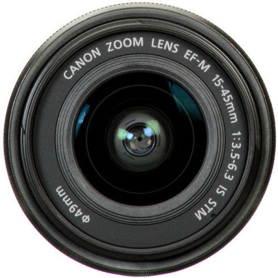 Canon EF-M 15-45mm F3.5-6.3 IS STM Black