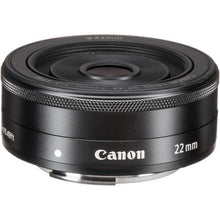 Cargar imagen en el visor de la galería, Canon EF-M 22mm f/2 STM (Black)