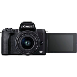 Canon EOS M50 Mark II Body with EF-M 15-45mm STM Black