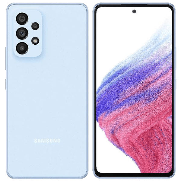 Samsung Galaxy A53 5G A536E-DS 128GB 8GB (RAM) Awesome Blue (Global Version)