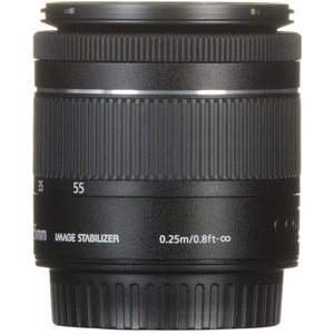 Canon EF-S 18-55mm f/4-5.6 IS STM Lens Black