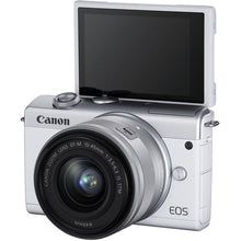 Cargar imagen en el visor de la galería, Canon EOS M200 Body with EF-M 15-45mm STM (White)