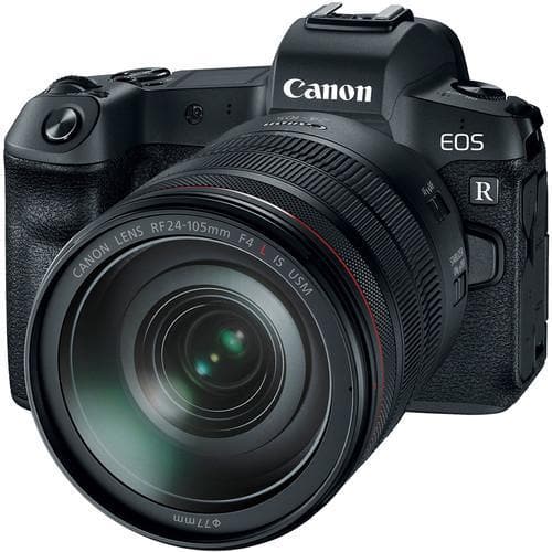 Canon EOS R with RF 24-105mm f/4L IS USM Lens (No Adapter)