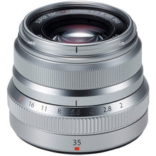 Cargar imagen en el visor de la galería, Fujifilm XF 35mm F/2 R WR (Silver)