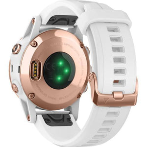 Garmin Fenix 5S Plus Rose Goldtone with Carrara White Band 010 01987 at Online Price in Maxico Gadgetward Mexico