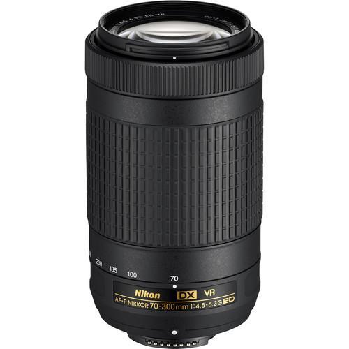 Nikon AF-P 70-300mm f/4.5-6.3G ED VR Black