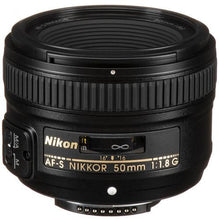 Cargar imagen en el visor de la galería, Nikon AF-S 50mm f1.8G