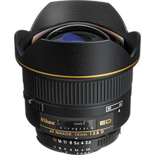 Cargar imagen en el visor de la galería, Nikon AF 14mm f2.8D ED Autofocus Lens