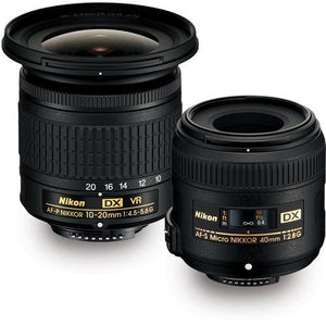 Nikon DX Landscape and Portrait Kit (10-20mm f/4.5-5.6G VR + 40mm F/2.8G)