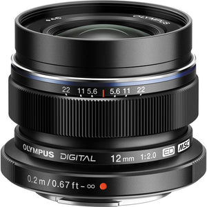 Olympus M.Zuido Digital ED 12mm F2.0 (Black)