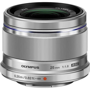 Olympus M.Zuiko 25mm F/1.8 (Silver)