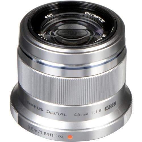 Olympus M.Zuiko 45mm F/1.8 (Silver)