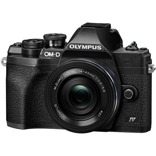 Olympus OM-D E-M10 Mark IV Kit (14-42mm EZ Lens) Black