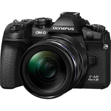 Cargar imagen en el visor de la galería, Olympus OM-D E-M1 Mark III Kit (12-40mm F2.8) Black