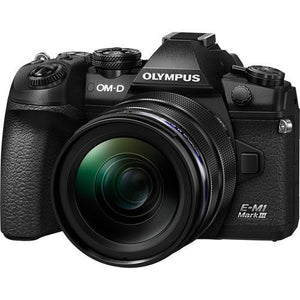 Olympus OM-D E-M1 Mark III Kit (12-40mm F2.8) Black