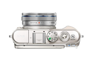 Olympus PEN E-PL10 Mirrorless Digital Camera with 14-42mm Lens (White)