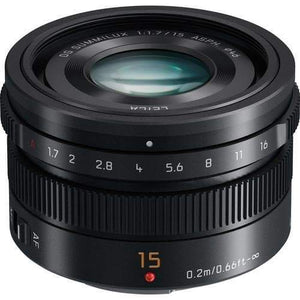 Panasonic LEICA DG SUMMILUX 15mm F1.7 ASPH Black