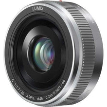 Cargar imagen en el visor de la galería, Panasonic LUMIX G 20mm F/1.7 II ASPH Silver