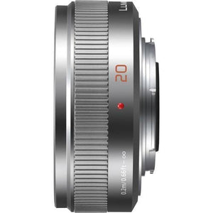 Panasonic LUMIX G 20mm F/1.7 II ASPH Silver