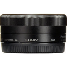 Cargar imagen en el visor de la galería, Panasonic Lumix G Vario 12-32mm f/3.5-5.6 ASPH. Lens H-FS12032 (Black)