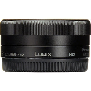 Panasonic Lumix G Vario 12-32mm f/3.5-5.6 ASPH. Lens H-FS12032 (Black)