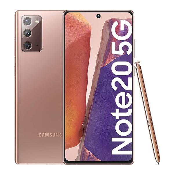 Samsung Galaxy Note 20 N981B Dual SIM 5G 256GB 8GB (RAM) Mystic Bronze (Global Version)