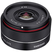 Cargar imagen en el visor de la galería, Samyang AF 35mm f/2.8 FE Lens (Sony E, Auto Focus)