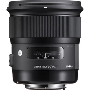 Sigma 24mm f/1.4 DG HSM Art Lens (Nikon)